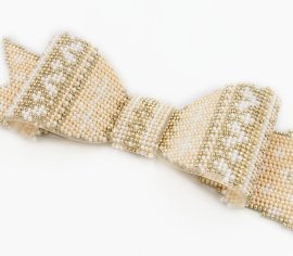 Бантик N-015 GOLDEN KEY вишивка бісером - Салон рукоділля