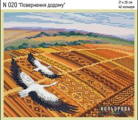 Повернення додому N 020 Кольорова