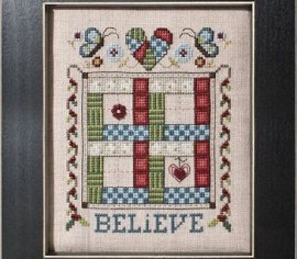 Quilted With Love - Believe QLS003 Stoney Creek схема | Схема - Салон рукоділля