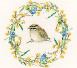 Весняний вінок Spring Garland HC924 Heritage Crafts - Салон рукоділля 