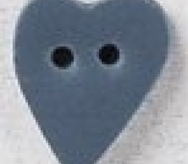 Гудзик Mill Hill Button 86375 Button Matte LT Blue SM Folk Heart  – декоративна фурнітура | Салон рукоділля
