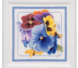 Pansies / Братки T435 Thea Gouverneur - Салон рукоділля