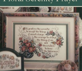 Floral Serenity Prayer LFT293  схема Stoney Creek  Stoney Creek схема | Схема - Салон рукоділля