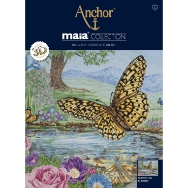 3D Бабочка 01232 Anchor Maia Collection набор