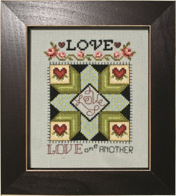 Quilted With Love - Love QLS011  Stoney Creek схема | Схема - Салон рукоділля