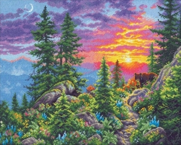 Sunset Mountain Trail/Закат в горах 70-35383 DIMENSIONS