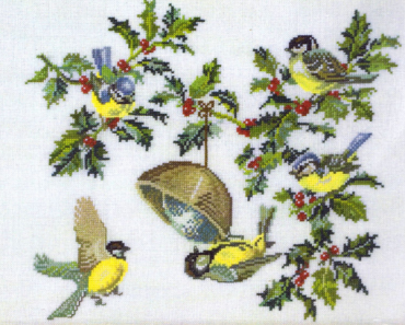 Birds & holly 12-451 Eva Rosenstand