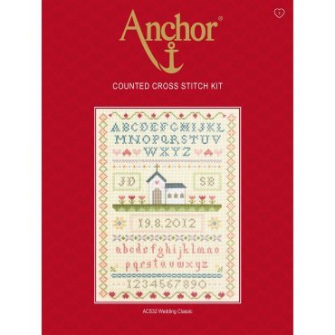 Свадебный Сэмплер  ACS32 Anchor вышивка крестом - Салон рукоделия