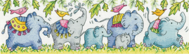 Слоны на параде//Elephants on Parade H1569 Heritage Crafts - Салон рукоделия 