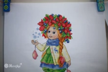 Зимняя девочка K-105 Merejka вышивка крестом | Набор | Купить -  Салон рукоделия — Давайте создадим шедевр вместе!