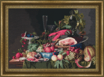 Still life with lobster M-123 Charivna mit