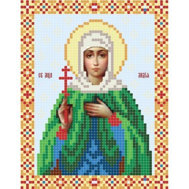 Свята Мучениця Лідія T3-120 ПОВІТРУЛЯ схема для вишивки - Салон рукоділля
