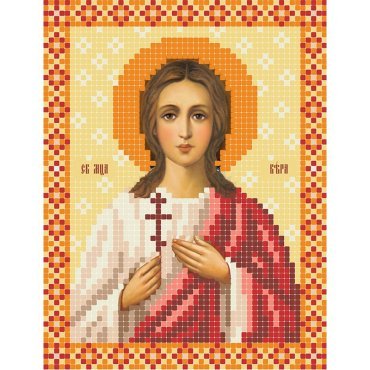 Свята Мучениця Віра T3-121  ПОВІТРУЛЯ схема для вишивки - Салон рукоділля