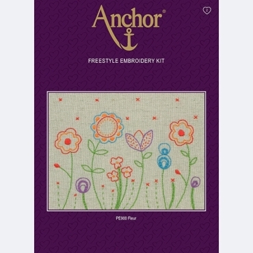 Цветы PE900 Anchor вышивка гладью - Салон рукоделия