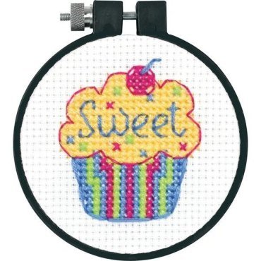 «Кекс» (Cupcake) 72-73599 DIMENSIONS - Набір для вишивання хрестиком | Салон рукоділля