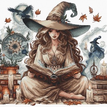 The Witche's Autumn P042 AVA - Набір для вишивки хрестиком - купити в Україні | Салон рукоділля