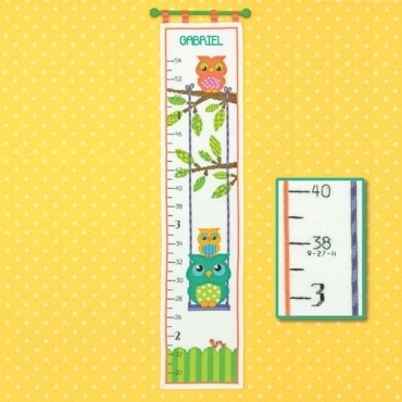 Owl Growth Chart 70-73700 DIMENSIONS