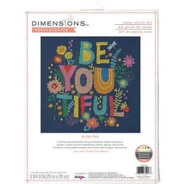 Be-YOU-tiful (Будь прекрасною) 70-35413 DIMENSIONS - Набір для вишивання хрестиком | Салон рукоділля
