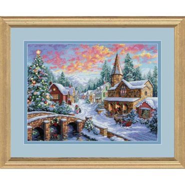 Праздничная деревня//Holiday Villag 08783 DIMENSIONS