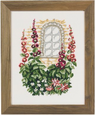 Квіти Flowers  92-2139 Permin - Набір для вишивання хрестиком | Салон рукоділля