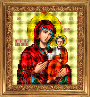 Смоленская икона 51113 Краса і творчість вышивка ювелирным бисером - Салон рукоделия