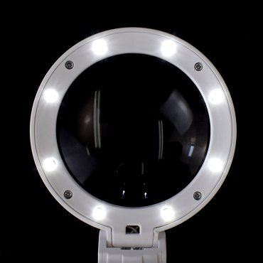 Лупа складна з LED-підсвічуванням NO.FS75RC | Салон рукоділля