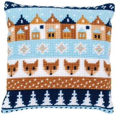 Winter motifs Зимові мотиви PN-0170316 подушка Vervaco - Салон рукоділля