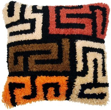 Подушка Boho kuba cloth PN-0175306 Vervaco килимова вишивка | Набір | Купити - Салон рукоділля - Давайте створимо шедевр разом! 