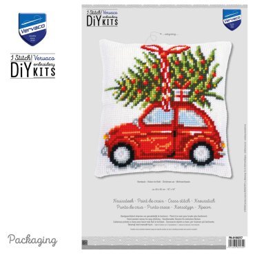 Подушка CHRISTMAS CAR PN-0199257 Vervaco 