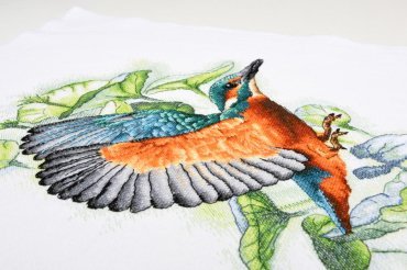 FLYING KINGFISHER PN-0200091 LanArte вишивка хрестиком | Набір - Салон рукоділля Давайте створимо шедевр разом!