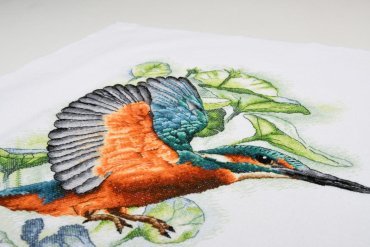 FLYING KINGFISHER PN-0200091 LanArte вишивка хрестиком | Набір - Салон рукоділля Давайте створимо шедевр разом!