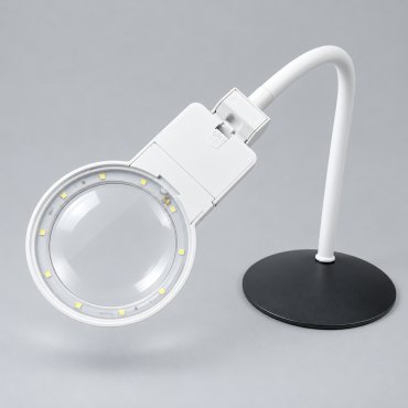 Лупа настільна TH-7028 з LED-підсвічуванням | Салон рукоділля