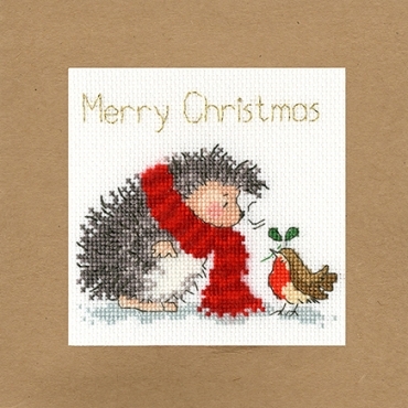 Christmas Card – Christmas Wishes XMAS32 Bothy Threads