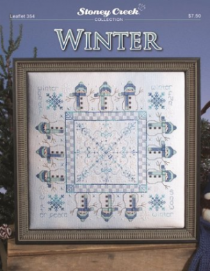 Winter LFT354 Stoney Creek вишивка | Схема - Салон рукоділля 