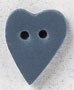 Гудзик Mill Hill Button 86375 Button Matte LT Blue SM Folk Heart  – декоративна фурнітура | Салон рукоділля