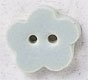 Гудзик Mill Hill Button 86386 Light Seafoam Posy Flower With Matte Finish – декоративна фурнітура | Салон рукоділля