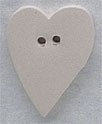 Гудзик Mill Hill Button 86207 White LG Folk Heart – декоративна фурнітура | Салон рукоділля