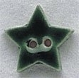 Гудзик Mill Hill Button 86239 Country Green Fabrsm Star – декоративна фурнітура | Салон рукоділля