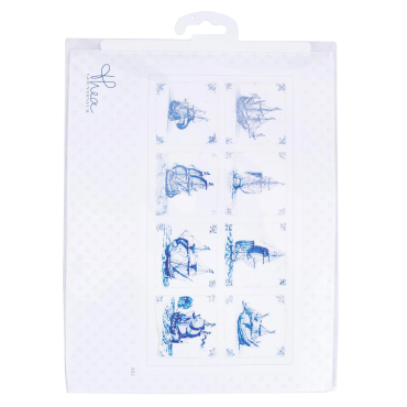 Antique Dutch Tiles Delft Blue /Старовинні Голландські плитки T482 Thea Gouverneur - Салон рукоділля