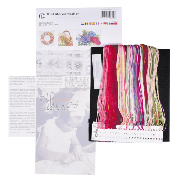 Rose Bouquet / Букет троянд T3019.05 Thea Gouverneur - Салон рукоділля