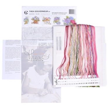 Pink Hydrangea / Гортензія рожева T2047 Thea Gouverneur - Салон рукоділля