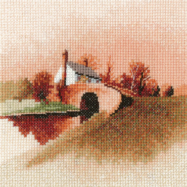 Котедж доглядача шлюзу / Lock Keeper's Cottage HC977 Heritage Crafts - Салон рукоділля 