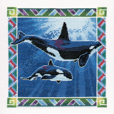 Косатки / Orca Whales HC574 Heritage Crafts - Салон рукоділля 