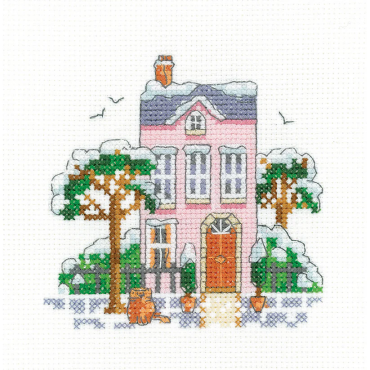 Зимовий таунхаус / Winter Town House H1670 Heritage Crafts - Салон рукоділля 