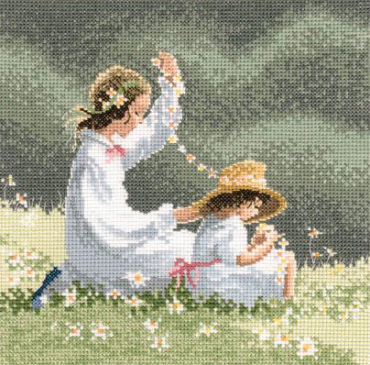 Ромашки / Daisy Chains H385 Heritage Crafts - Салон рукоділля 