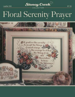 Floral Serenity Prayer LFT293  схема Stoney Creek  Stoney Creek схема | Схема - Салон рукоділля