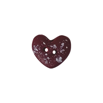 Купити Button - Speckled Heart, Small SB001DRDS(BD) Stoney Creek Buttons для рукоділля | Салон рукоділля